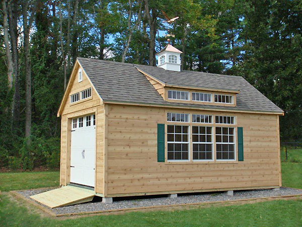 Victorian Shed free plans for 12×16 storage shed ...