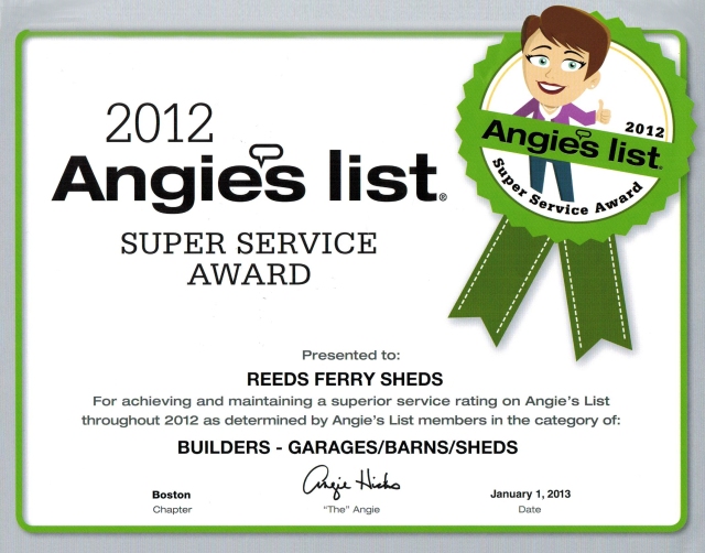 Reeds Ferry Angie's List 2012